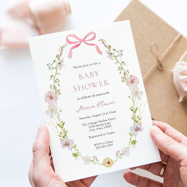 Wildflower Pink Bow