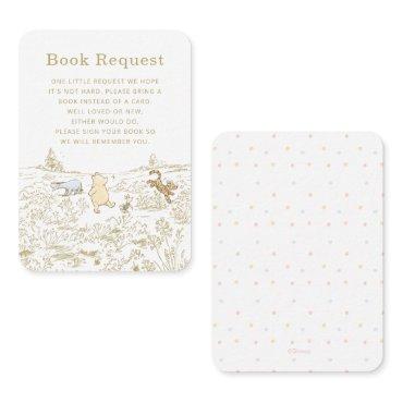 Winnie the Pooh 100 Acre Wood Book Request Insert