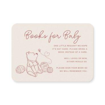 Winnie the Pooh 100 Acre Wood Books for Baby Place Card