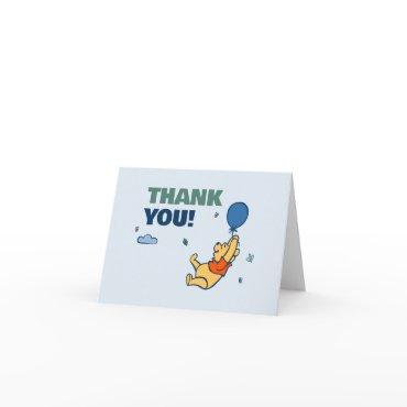 Winnie the Pooh | It's a Boy Baby Shower Thank You Card