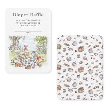 Winnie the Pooh & Pals Picnic Diaper Raffle Insert