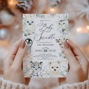 Winter Arctic Animals Gender Neutral Baby Sprinkle