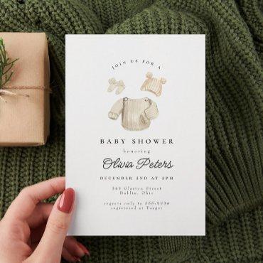 Winter Baby Clothes Gender Neutral
