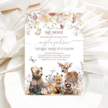 Woodland Bloom Pink Floral Girl