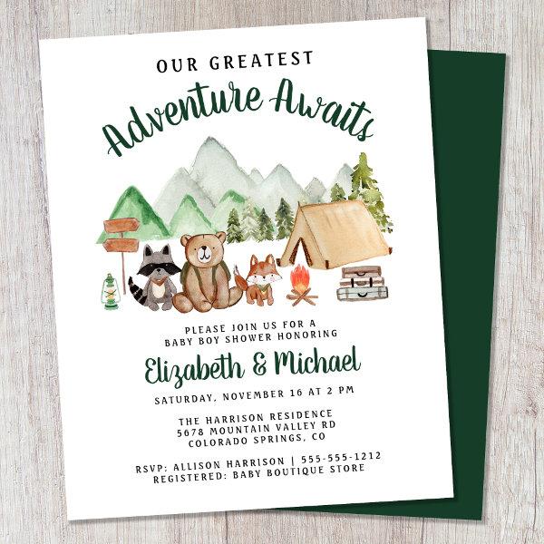 Woodland Camping Couples