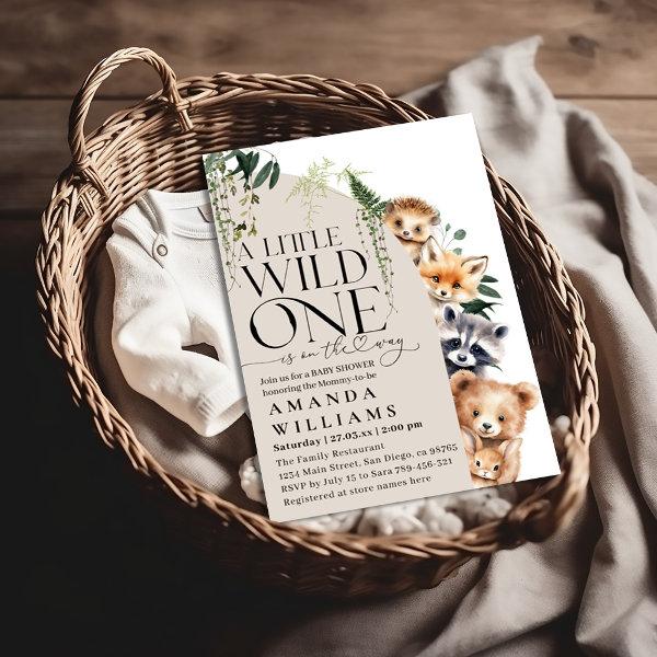 Woodland Gender Neutral Wild One