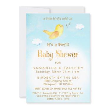 *~* Yellow Birdie Sky Cloud