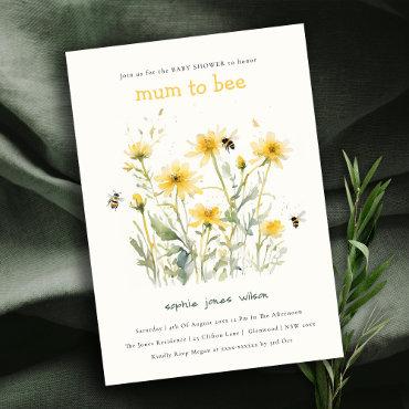 Yellow Wildflower Mum To Bee Neutral